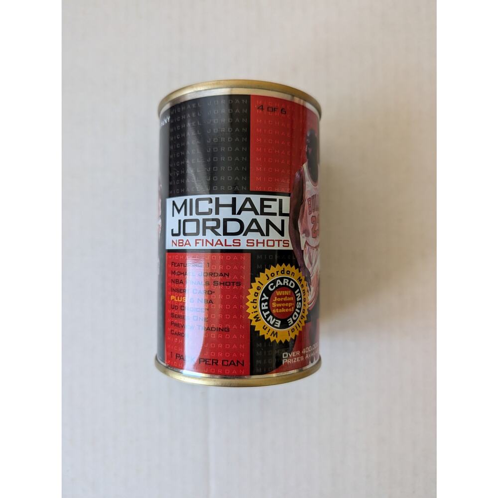 1998 Upper Deck Michael Jordan NBA Finals Shots Tin #4 SEALED Chicago Bulls MJ
